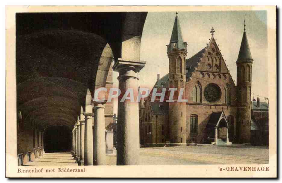 Pays Bas CPA Gravenhage Binnehof met Ridderzaal