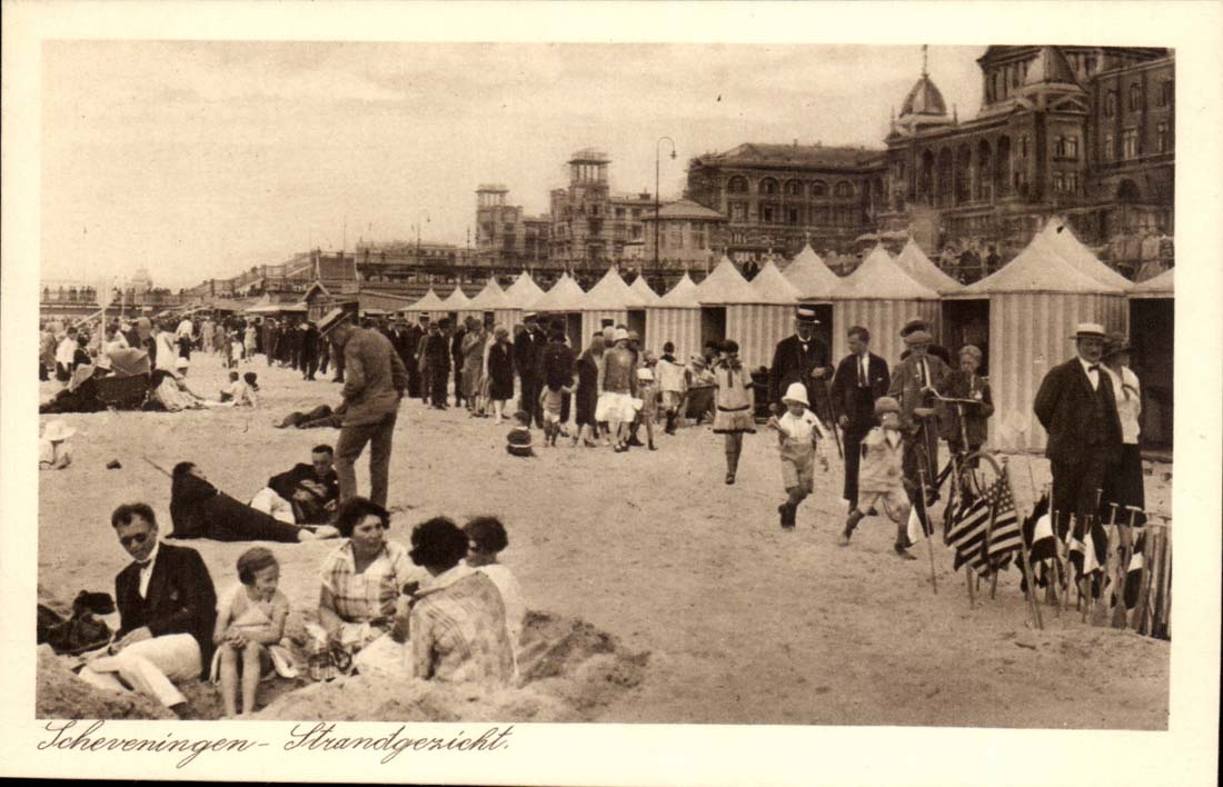 Pays Bas Schveningen CPA Strandgezicht (plage beach)