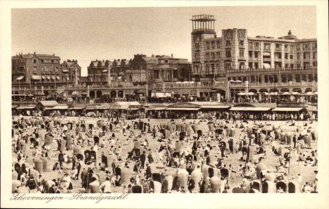 Pays Bas Schveningen CPA Strandgezicht (plage beach)