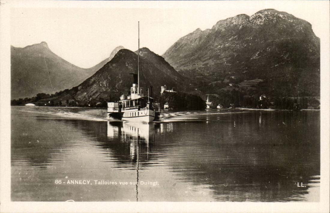 Annecy, Talloires vue sur Duingt — LL. — n° 86