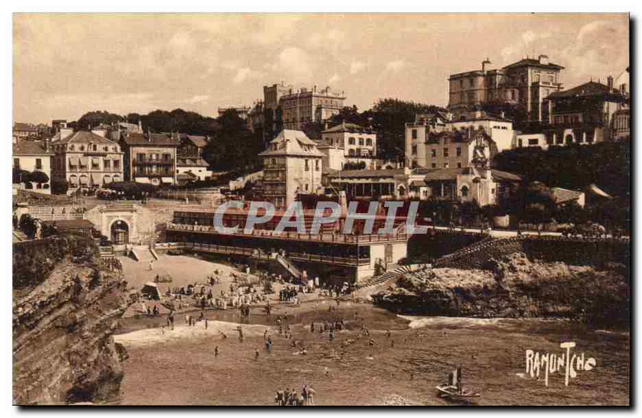 Biarritz CPA Plage du port vieux