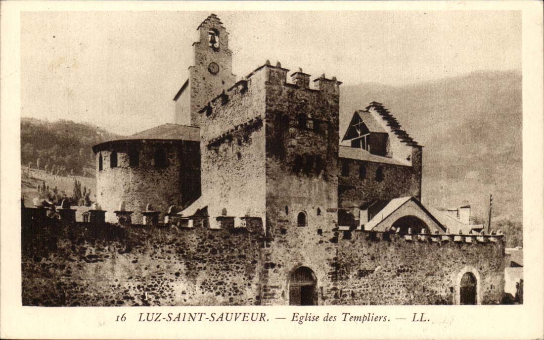 Luz-Saint-Sauveur — Église des Templiers — LL.
