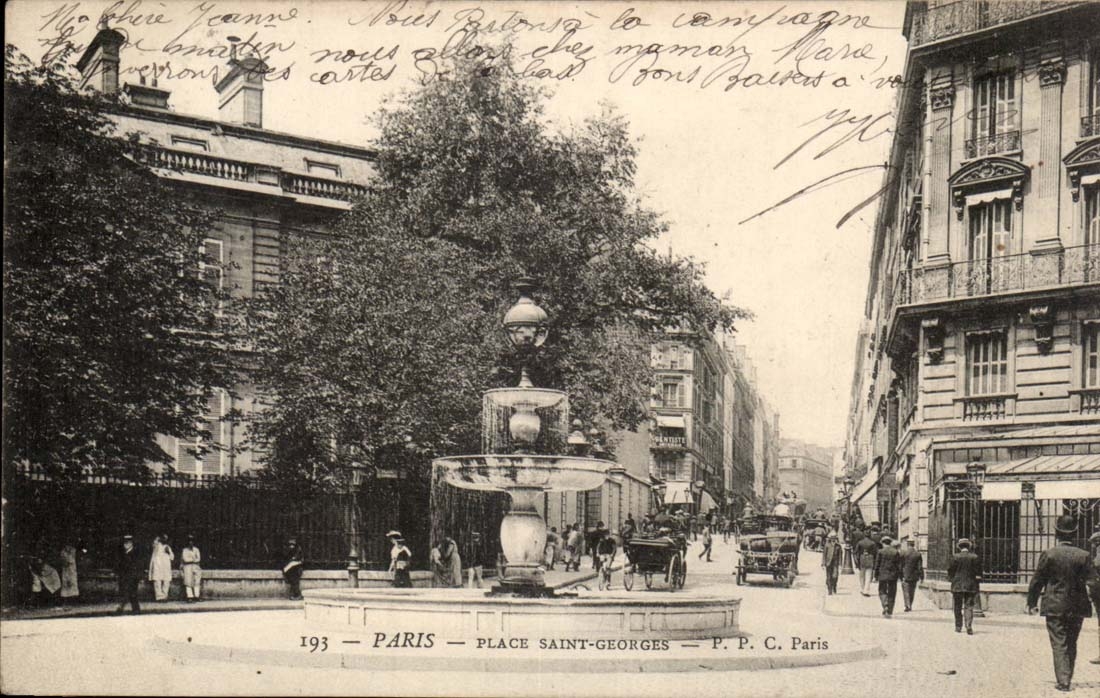 Paris (9eme) Place Saint Georges