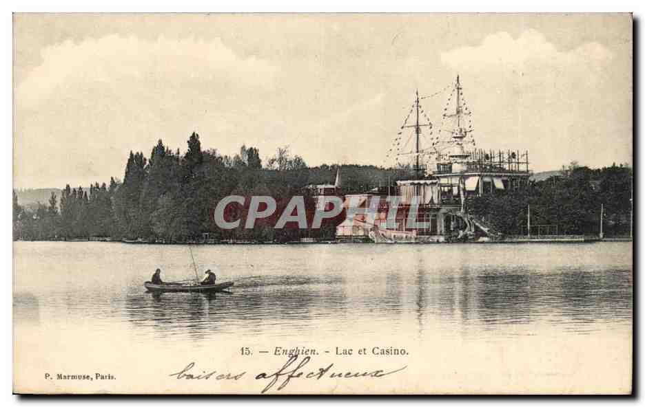 Enghien - Lac et Casino — P. Marmouse, Paris, n°15
