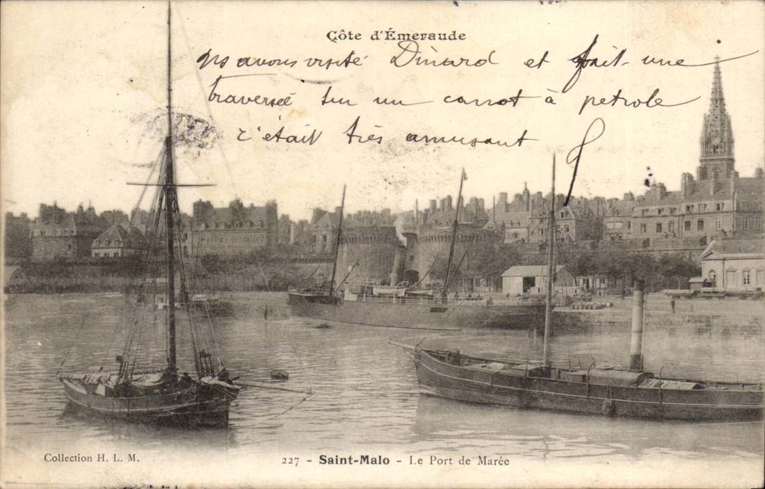 Saint-Malo - Il Porto della Marea — Costa d'Emeraude — Collezione H. L. M. n°227