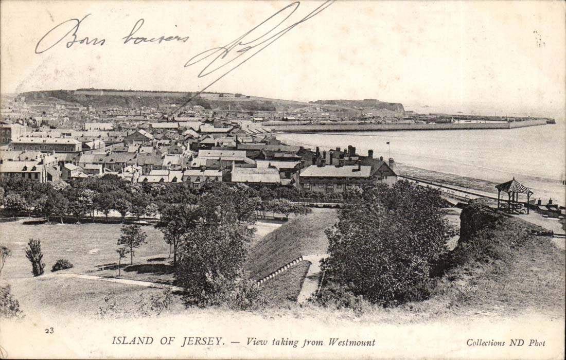 ÎLE DE JERSEY — Vue prise depuis Westmount — Collections ND Phot n°23