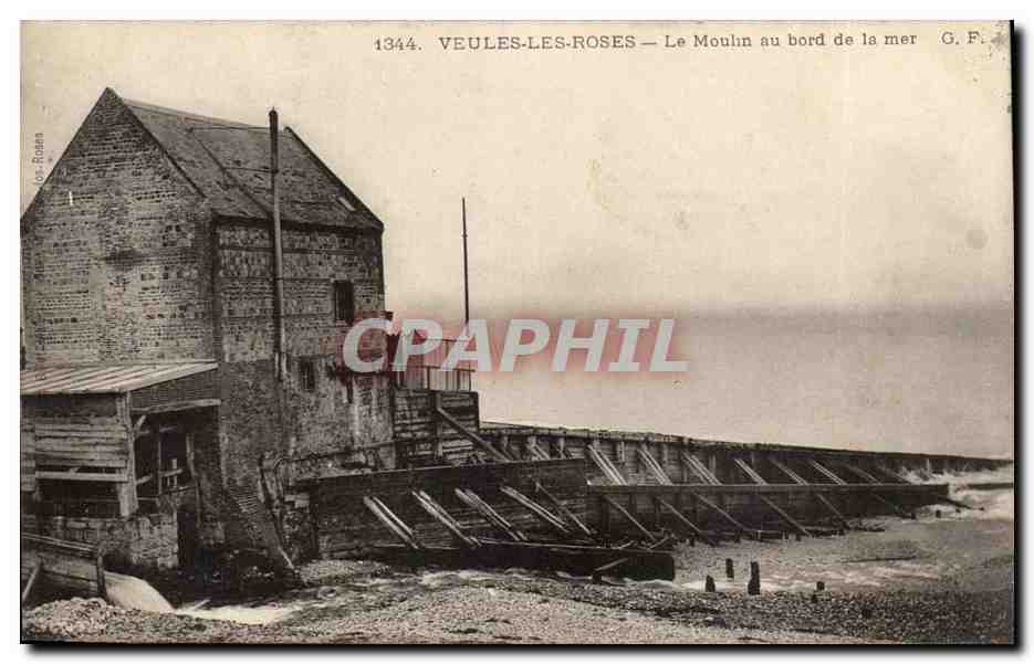 VEUULES-LES-ROSES — Das Mühle am Meer — G. F.
