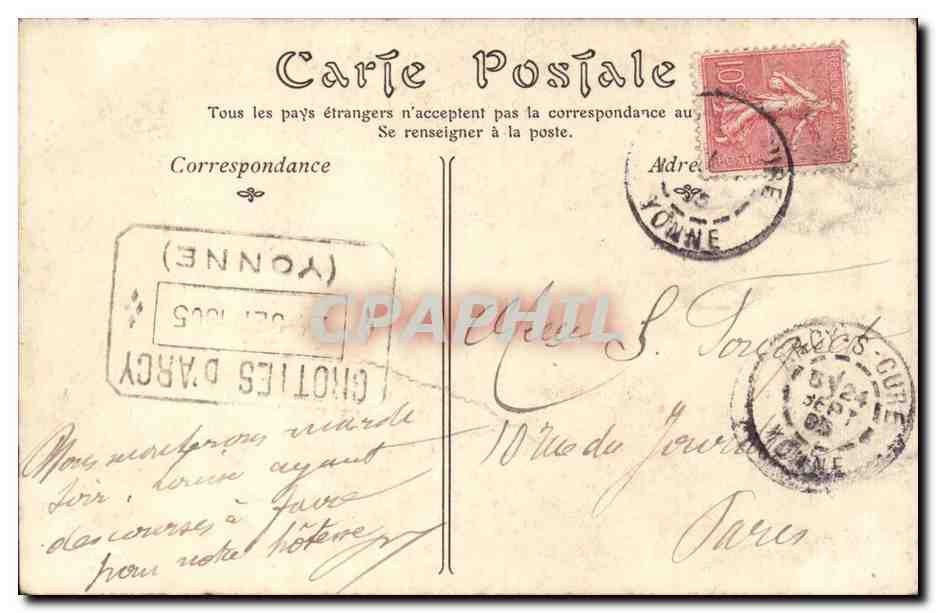 Arcy-sur-Cure — Les Grottes, la Tour de Pise et le Pain de Sucre — ND Phot — Reverso