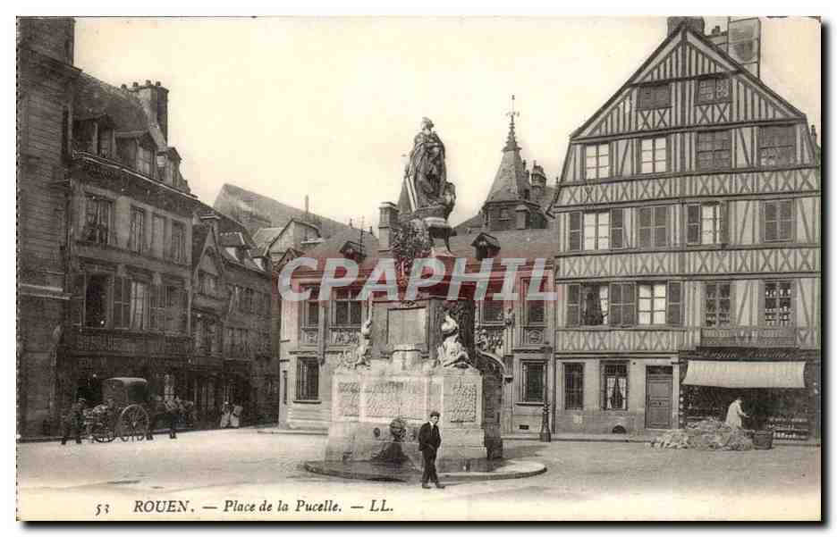 Rouen CPA Place de la pucelle (jeanne d'arc)