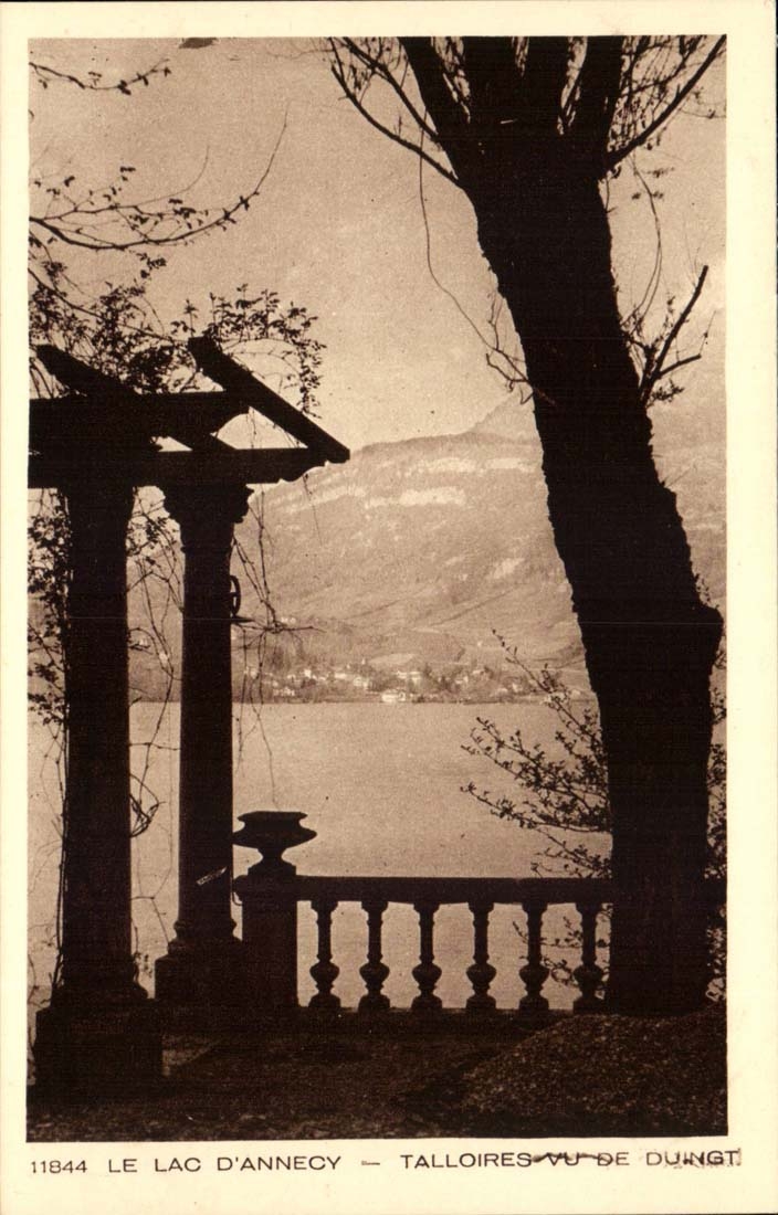 Lac d'Annecy CPA Talloires vu de Duingt