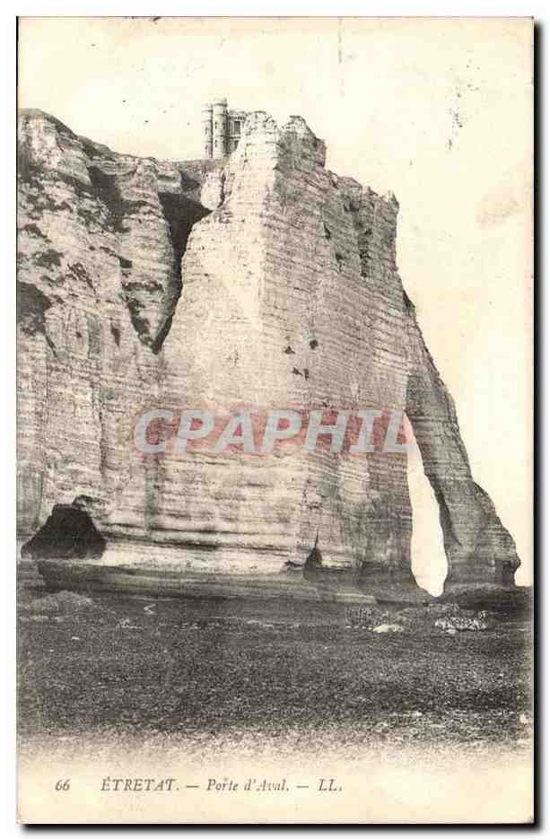 ÉTRETAT — Porte d'Aval — LL. — n°66