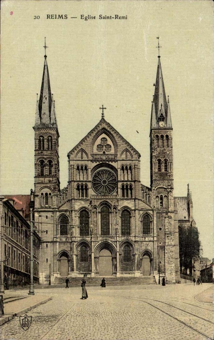 Reims — Église Saint-Remi — Éditeur inconnu, n° 20