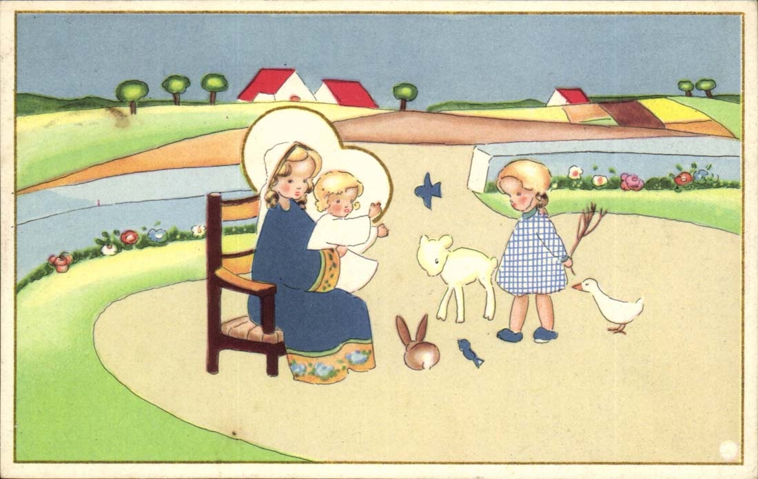 CPA Fantaisie Enfants