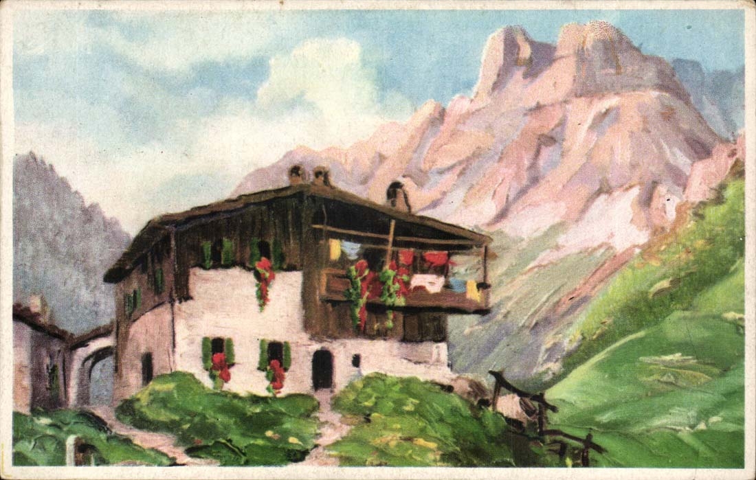 CPA FAntaisie Village dans la montagne