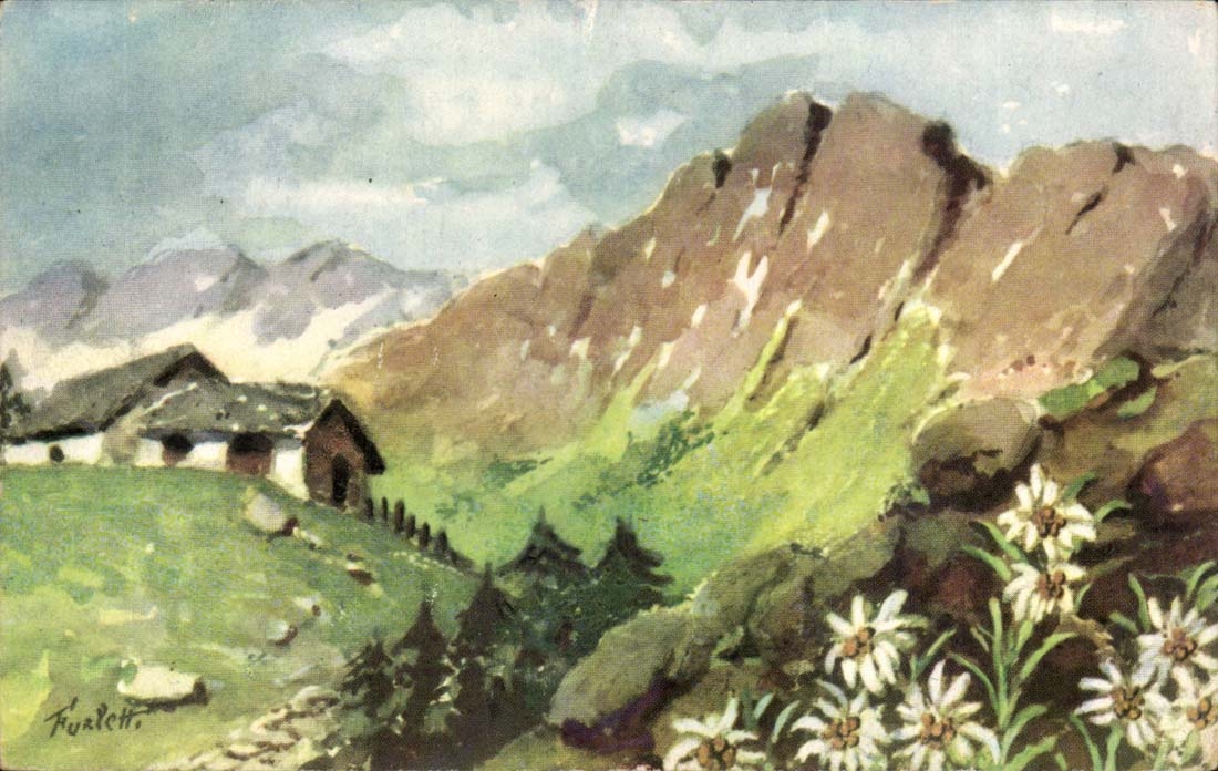 CPA FAntaisie Village dans la montagne