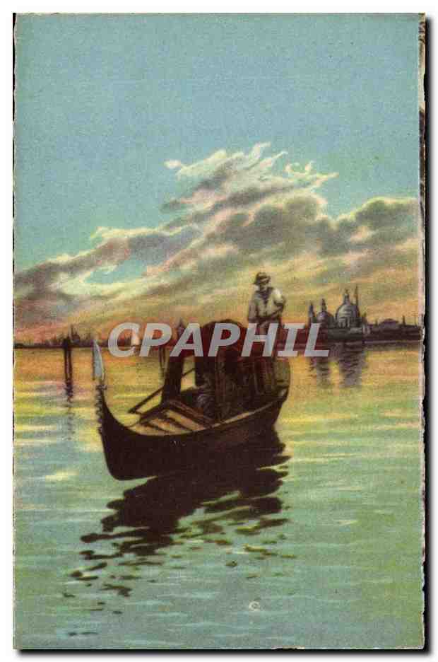 CPA Fantaisie Venezia Gondole Italie italia