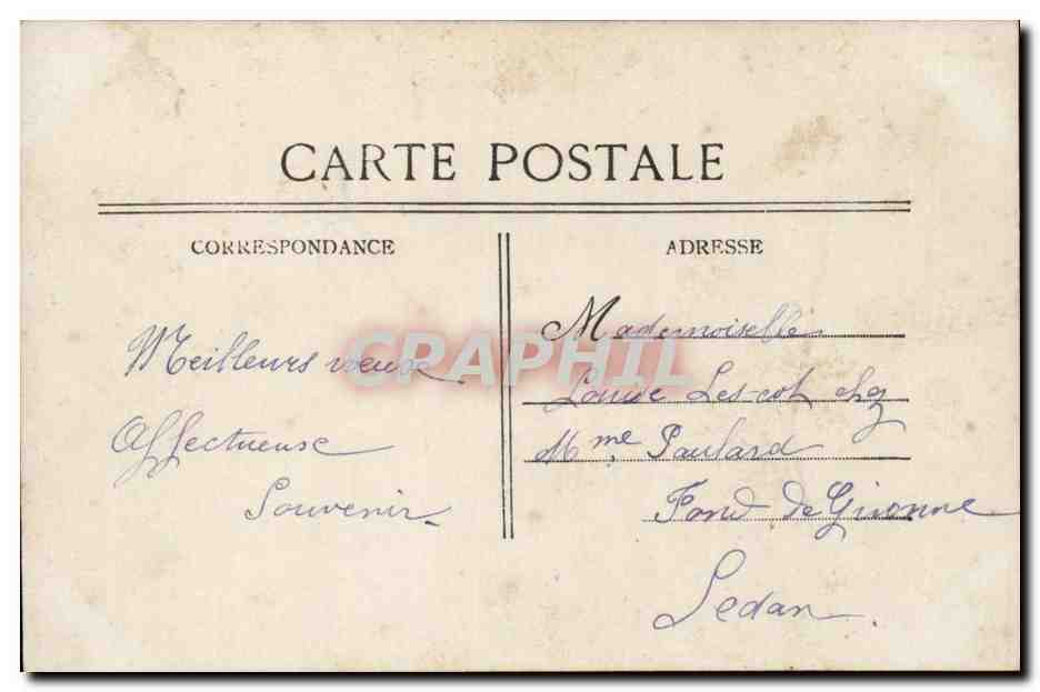 CPA Fantaisie Bonne fete (enfanta — Rückseite
