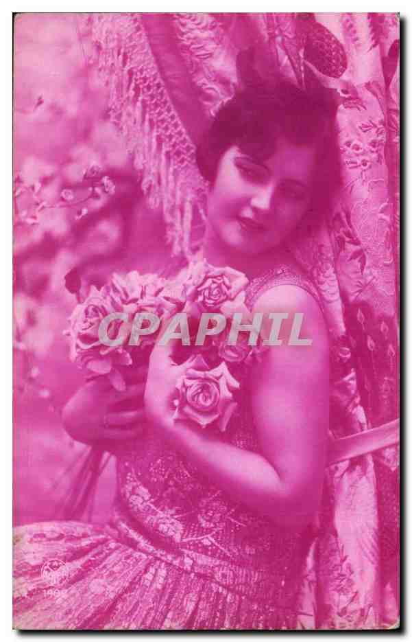 CPA Fantaisie Femme