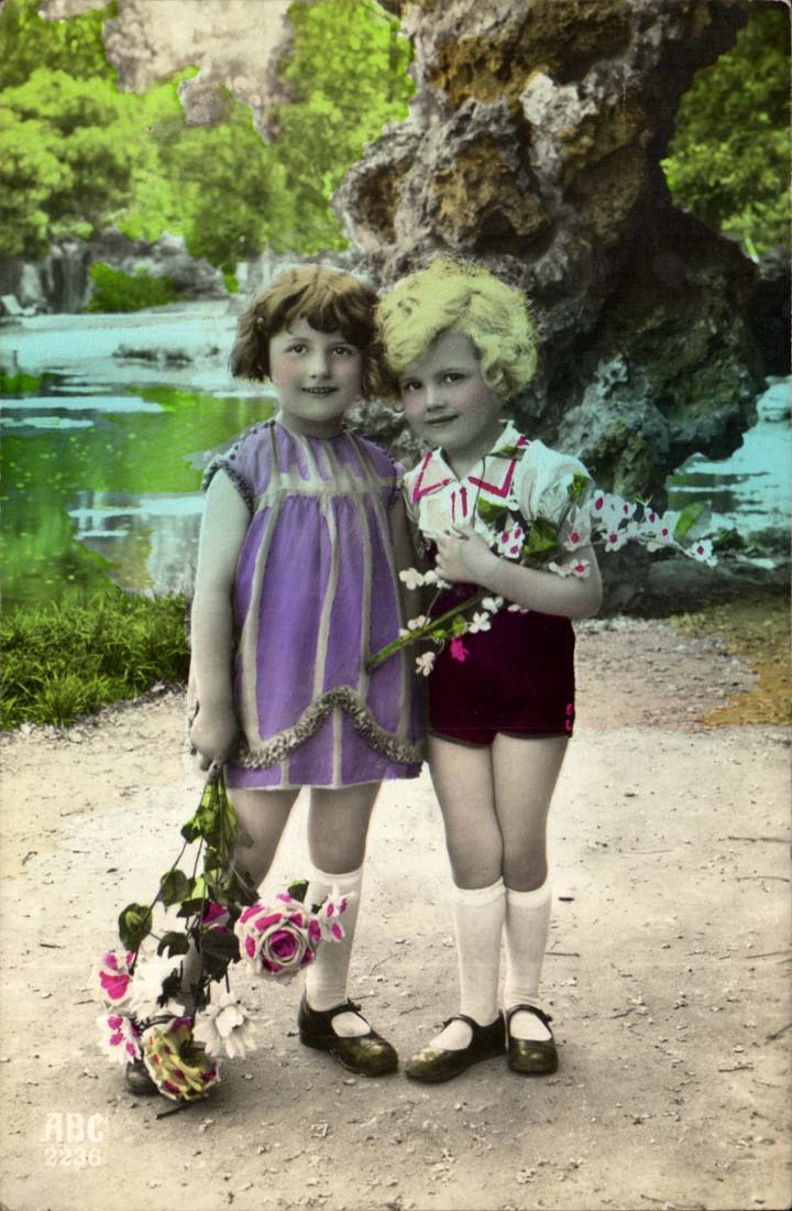 CPA Fantaisie Enfants