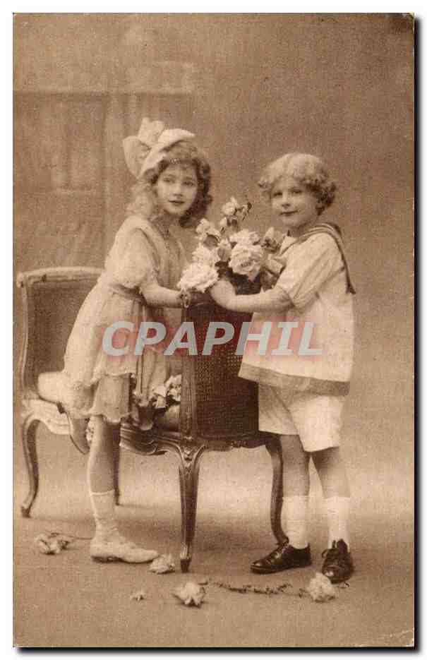 CPA Fantaisie Enfants