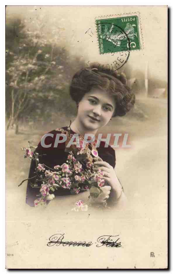 CPA Fantaisie Femme