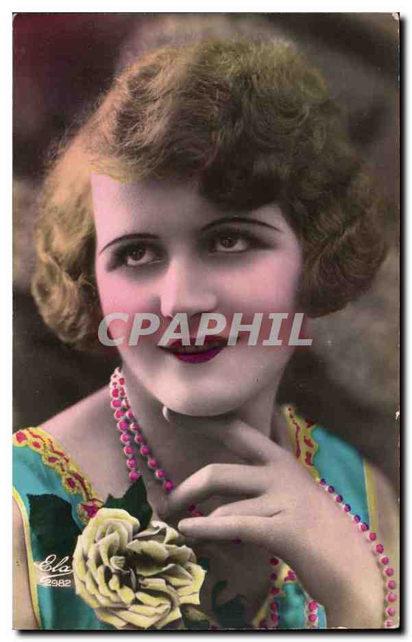 CPA Fantaisie Femme