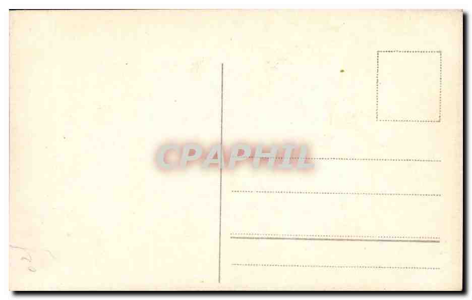 Femme en robe blanche tenant des lys — éditeur E.H. n° 5619/6 — Verso