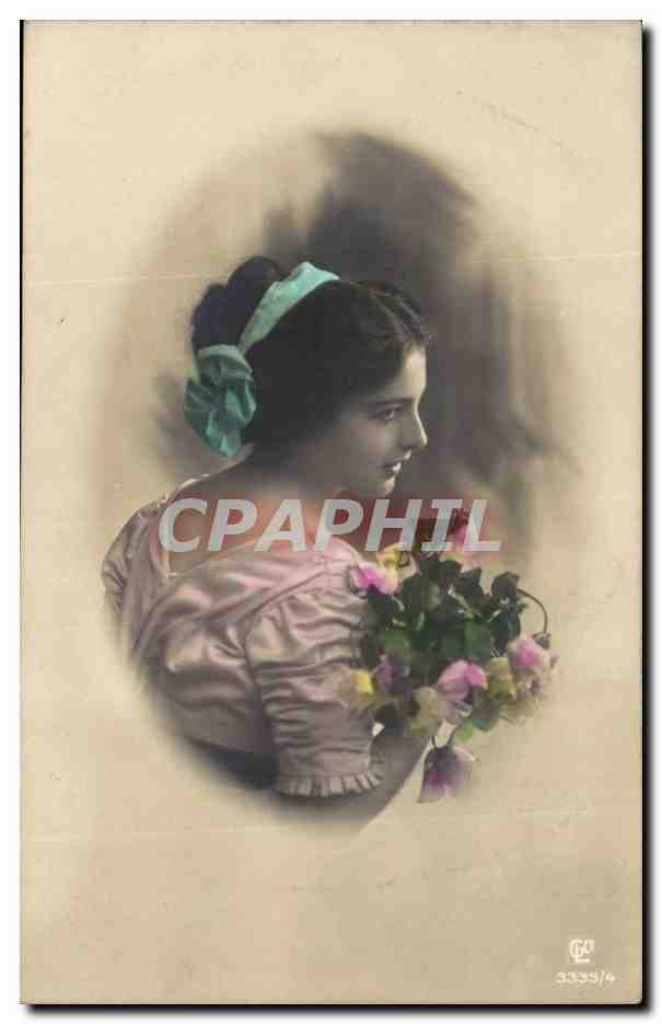 CPA Fantaisie Femme