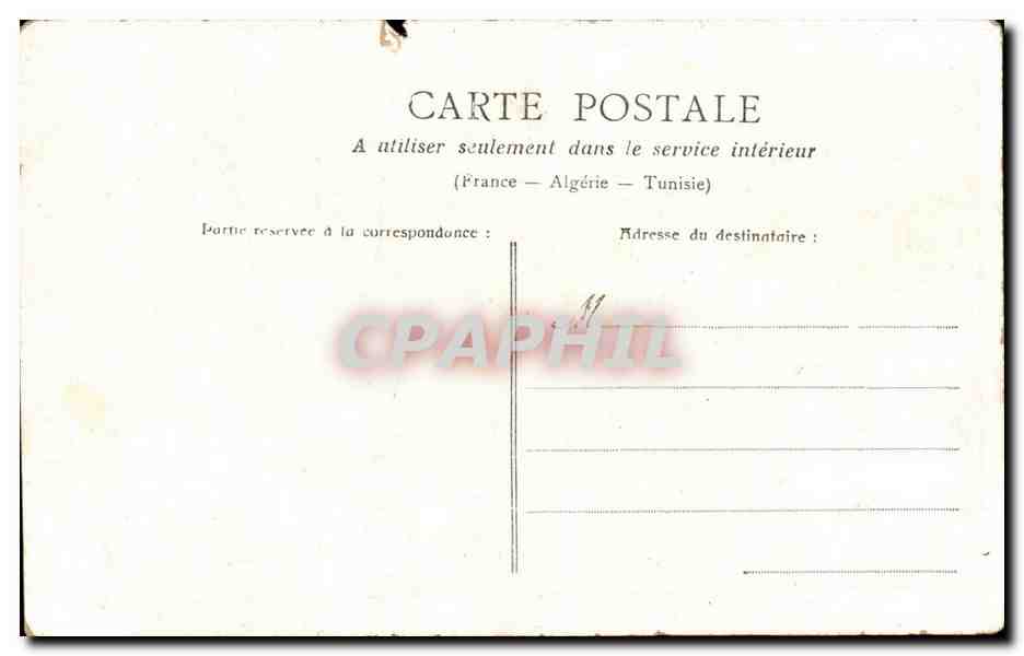 CPA Fantaisie Seule Comme autrefois pour deux j'ai mis notre couvert — Rückseite