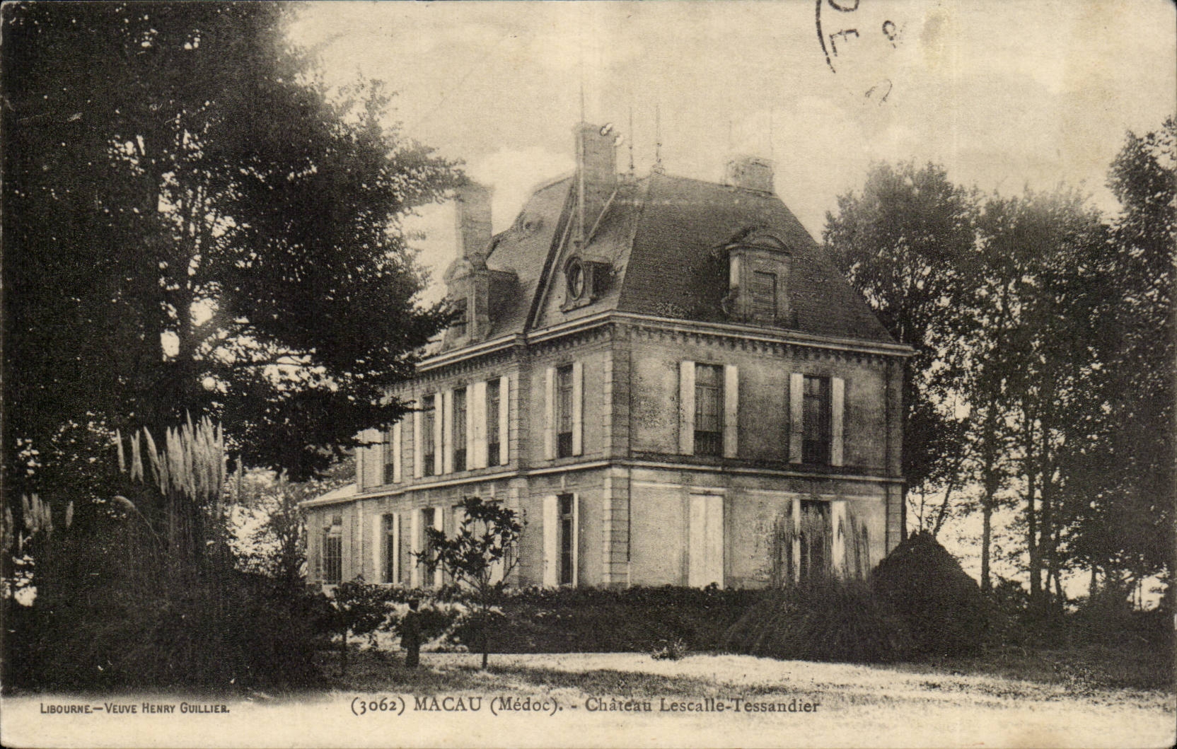 Château Lescalle-Tessandier — Macau (Médoc) — Libourne-Veuve Henry Guillier (3062)
