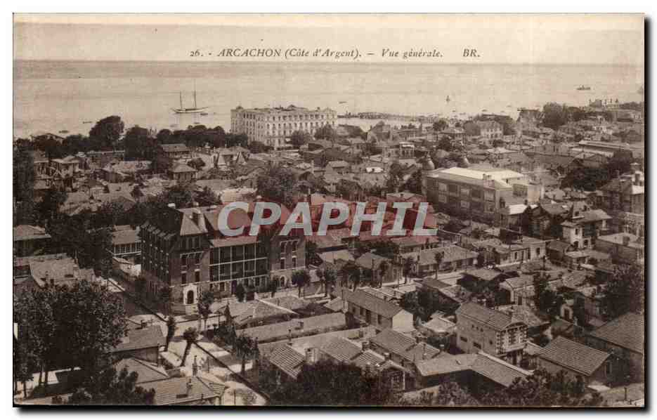 Arcachon (Côte d'Argent) — allgemeine Aussicht — BR.