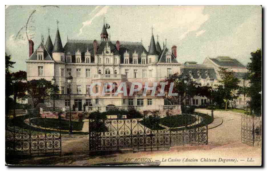 Arcachon — Le Casino (Ancien Château Deganne) — LL.