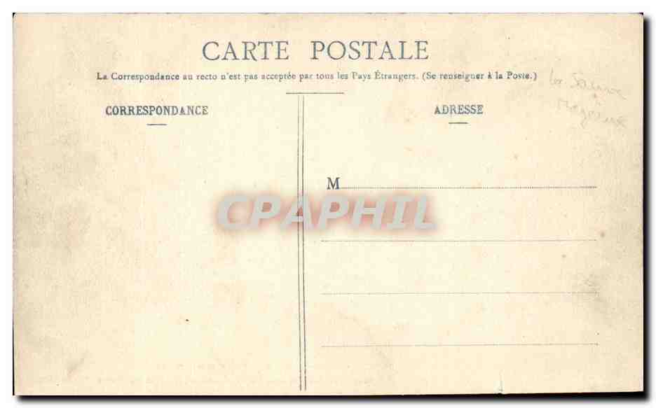 La SAuve Majeure CPA Vue generale panoramique — Rückseite