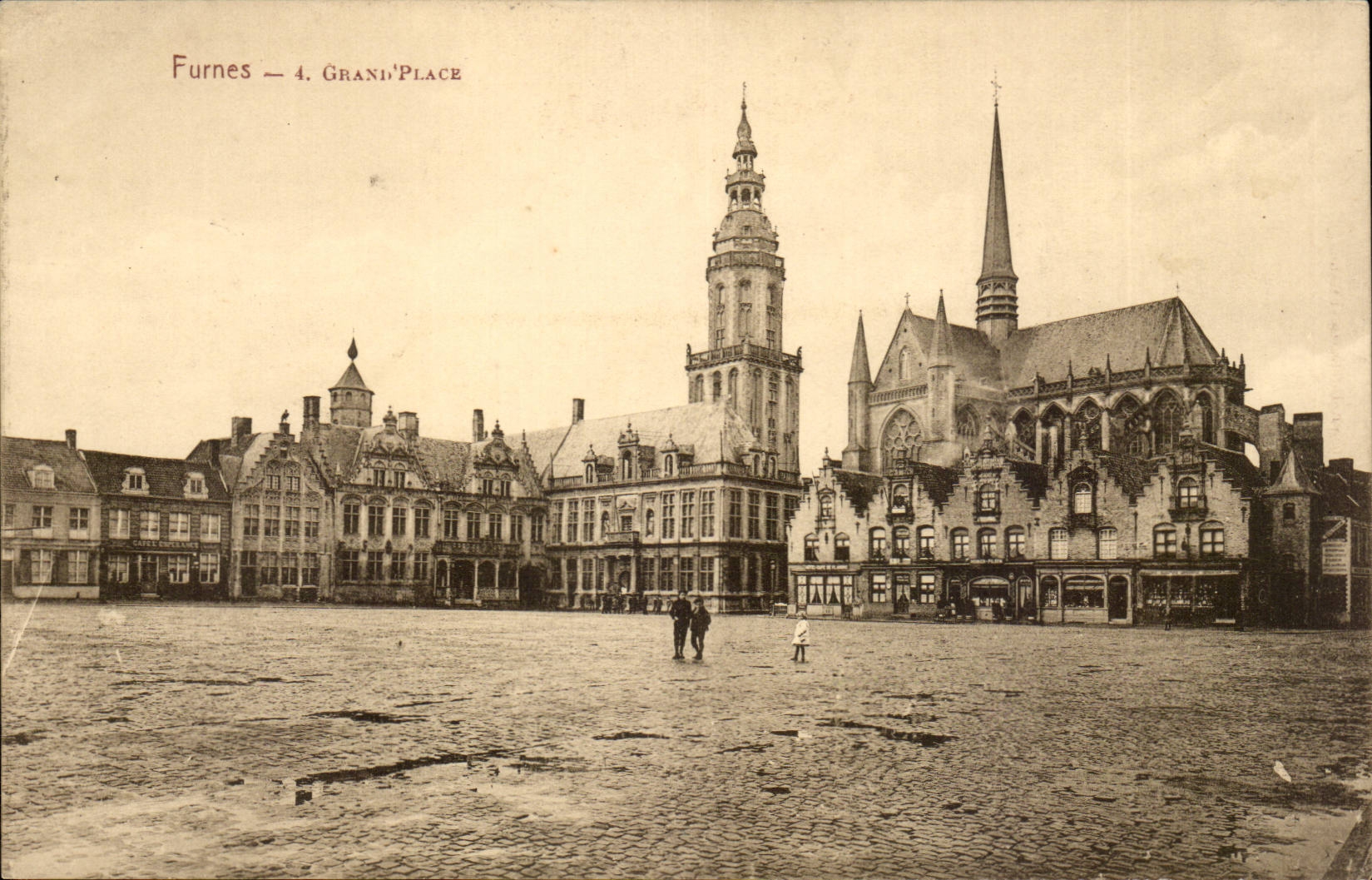Belgique - Belgien - Belgium - Veurne - Furnes - Grand Palace - CPA 