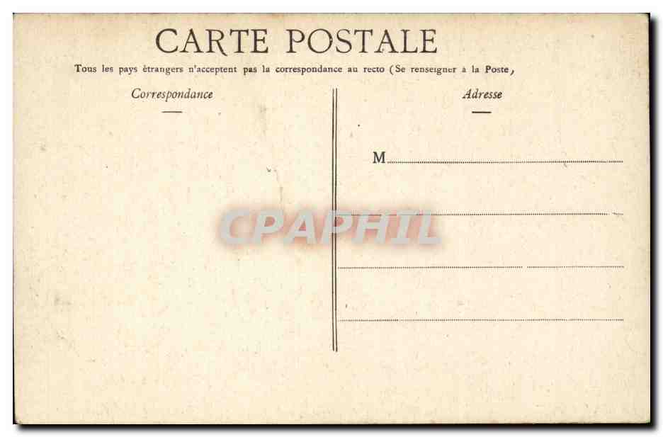 La destruction de Louvain (Belgique) — d'après l'Illustration — 'GEO.' 9 - 1914 — Verso