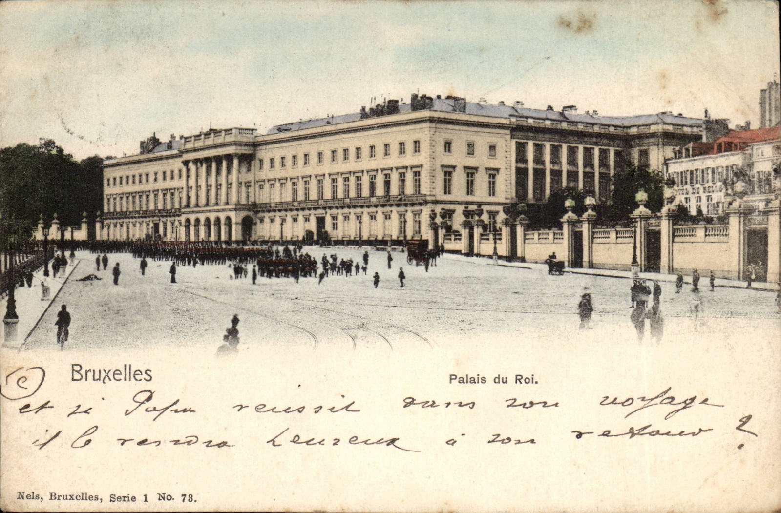 Belgique - Belgien - Belgium - Bruxelles - Brussels - Palais du Roi - CPA 