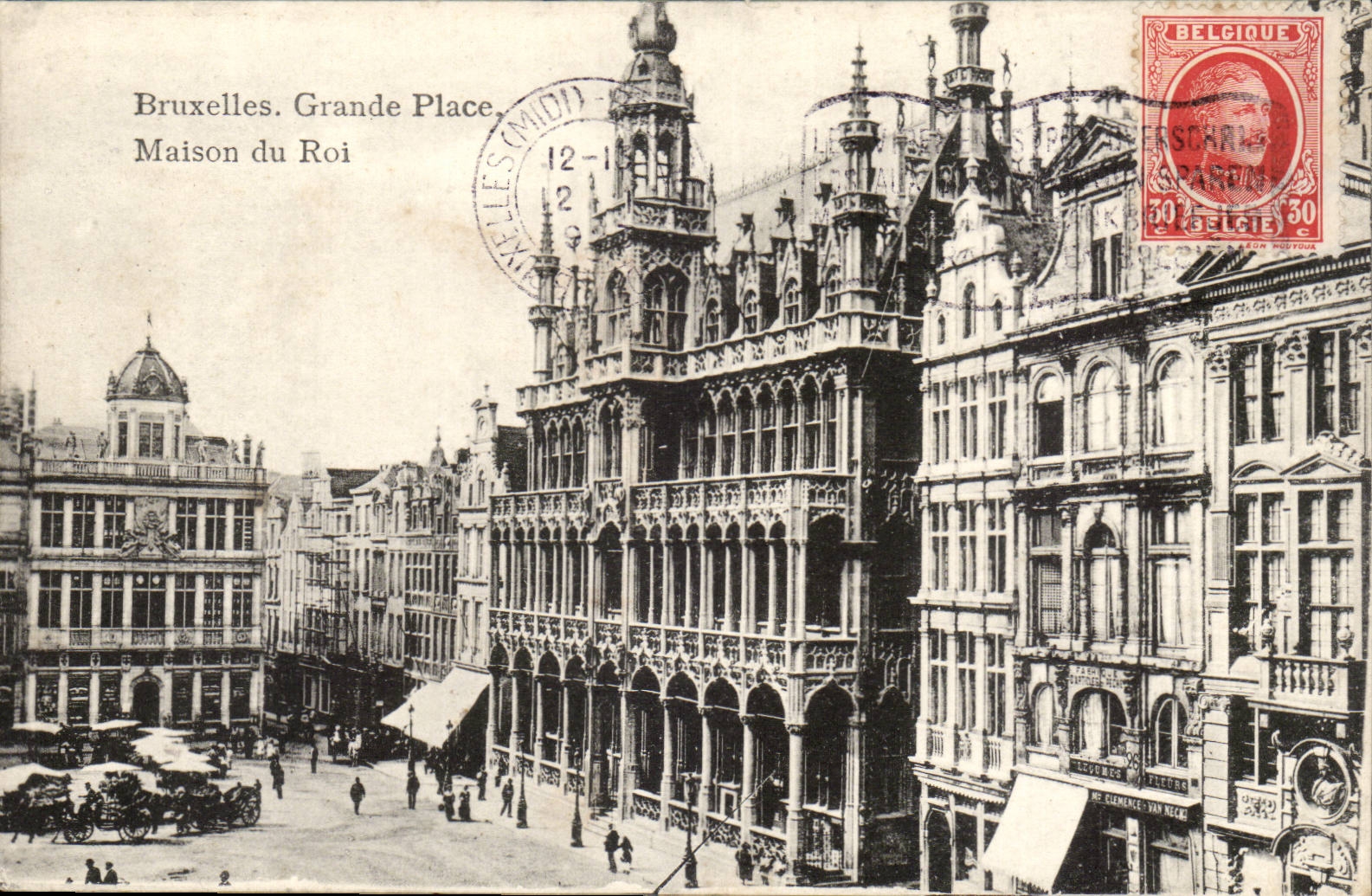 Belgique - Belgien - Belgium - Bruxelles - Brussels - Grand Place Maison du Roi - CPA 