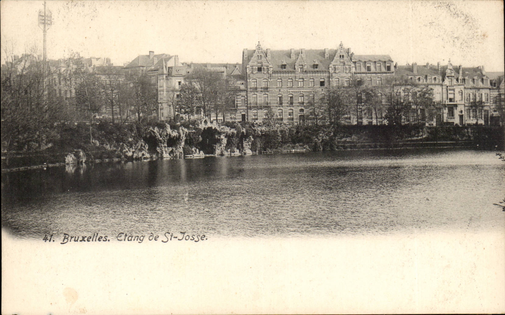 Belgique - Belgien - Belgium - Bruxelles - Brussels - Etang de St Josse - CPA 