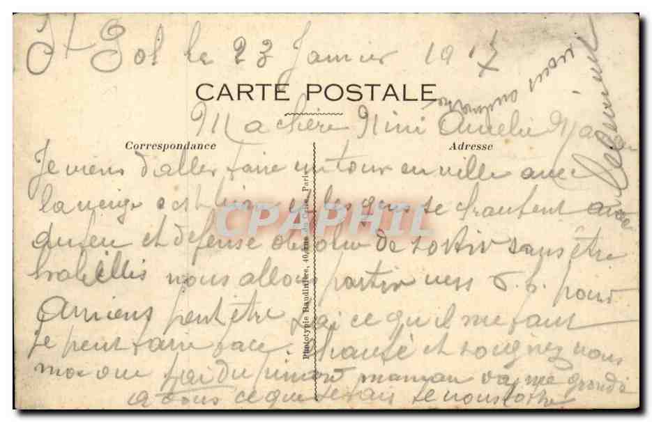 Belgique - Belgien - Belgium - La Grande Guerre 1914 1915 Bataille de l'Yser apres le Bombardement - CPA  — Rückseite
