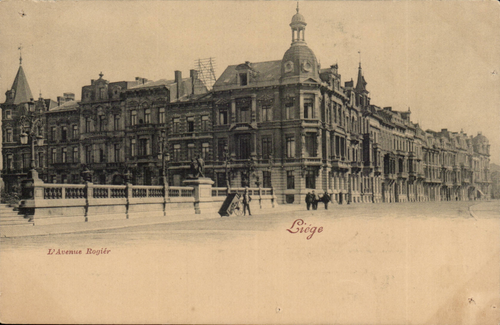 Belgique - Belgien - Belgium - Liege - Luettich - L'Avenue Bogier - CPA 