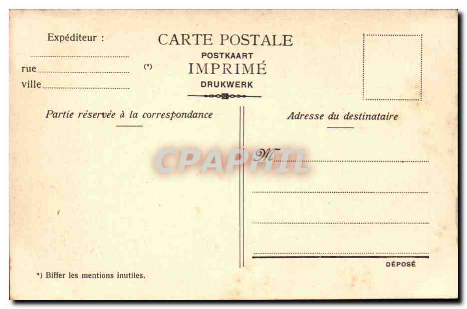 Belgique - Belgien - Belgium - Dinant - Vue Principale - CPA  — Rückseite