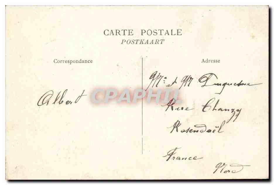 Pavillon de la Hollande — Exposition Internationale de Gand 1913 — éditeur non visible — Rückseite