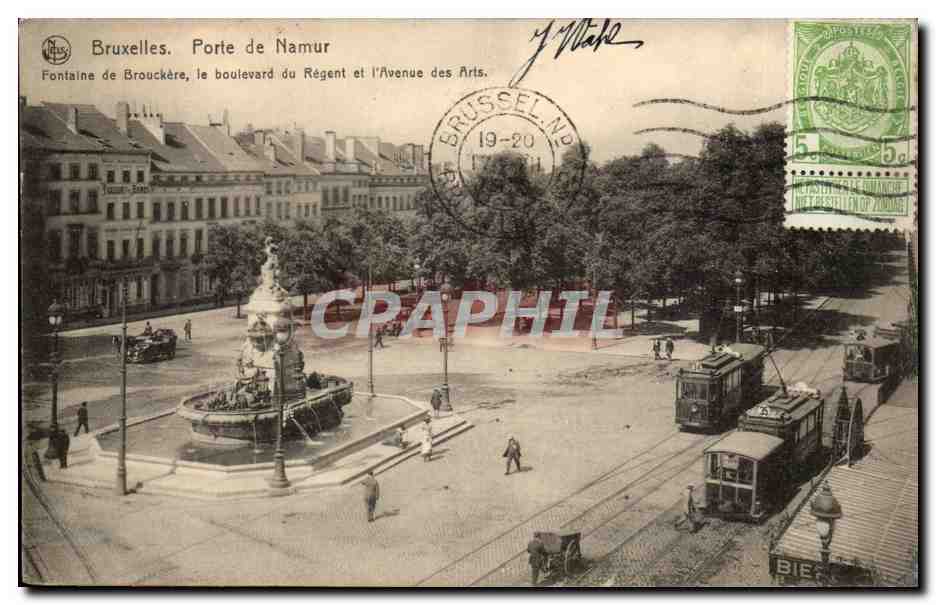 Belgique - Belgien - Belgium - Bruxelles - Brussels - Porte de Namur - CPA 