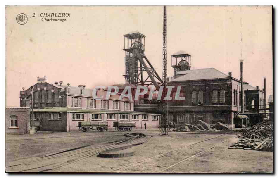 Belgique - Belgien - Belgium - Charleroi - Charbonnage - CPA 