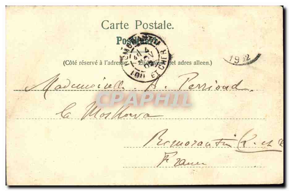 Canal de Nieuport à Furnes — Nels, Bruxelles, Série 80 No 59 — Verso