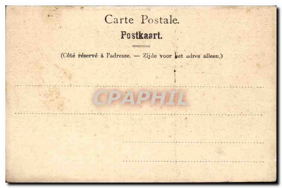 Belgique - Belgien - Belgium - Aalst - Souvenir d'Alost - CPA  — Rückseite