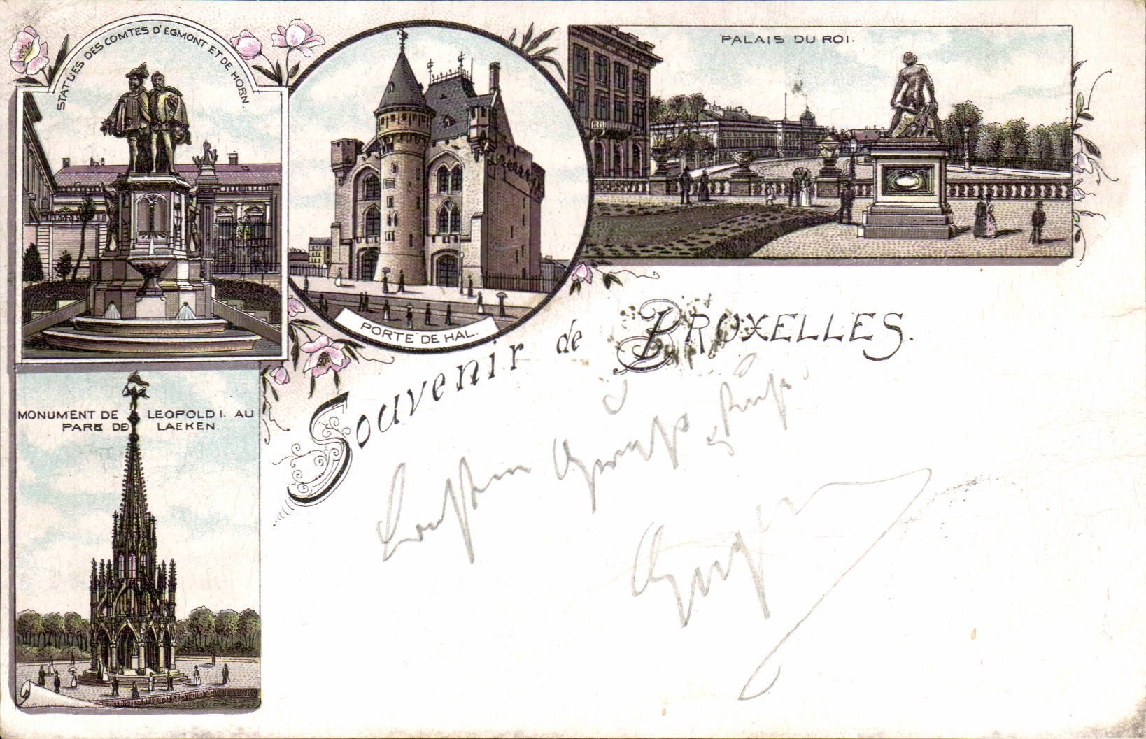 Belgique - Belgien - Belgium - Bruxelles - Brusse - Souvenir - CPA 