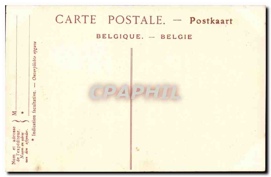Belgique - Belgien - Belgium - Mechelen - Malines Chaire de L'Eglise Saint Rombaut - CPA  — Back