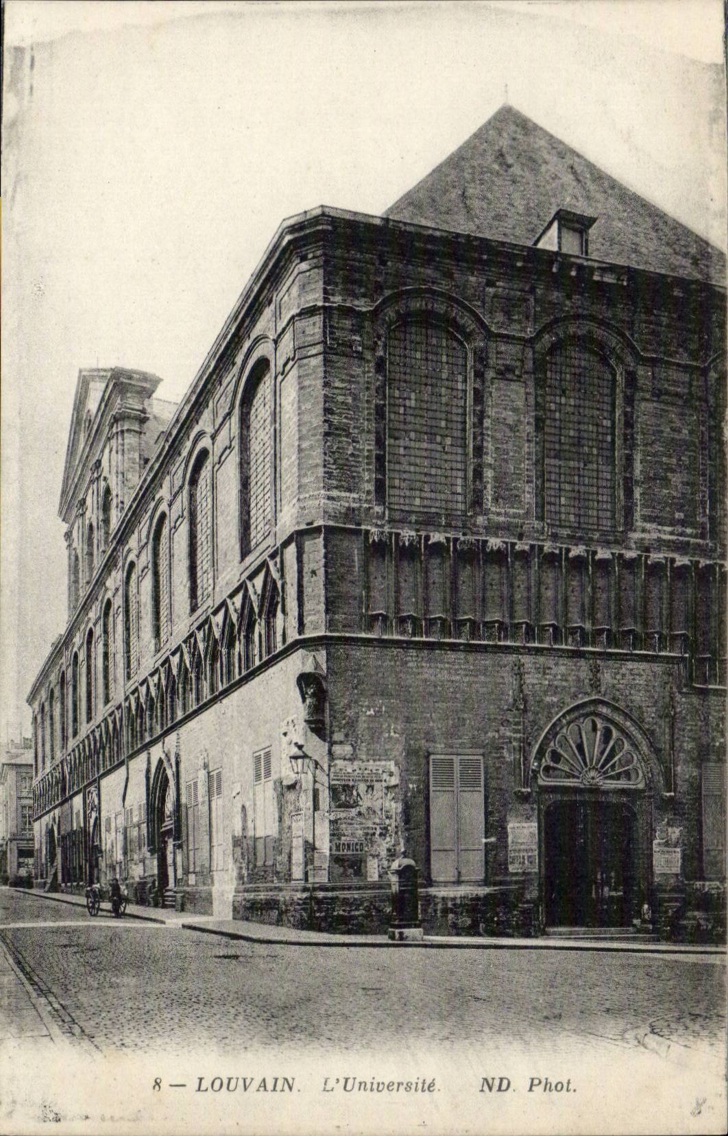 Louvain — L'Université — ND. Phot.