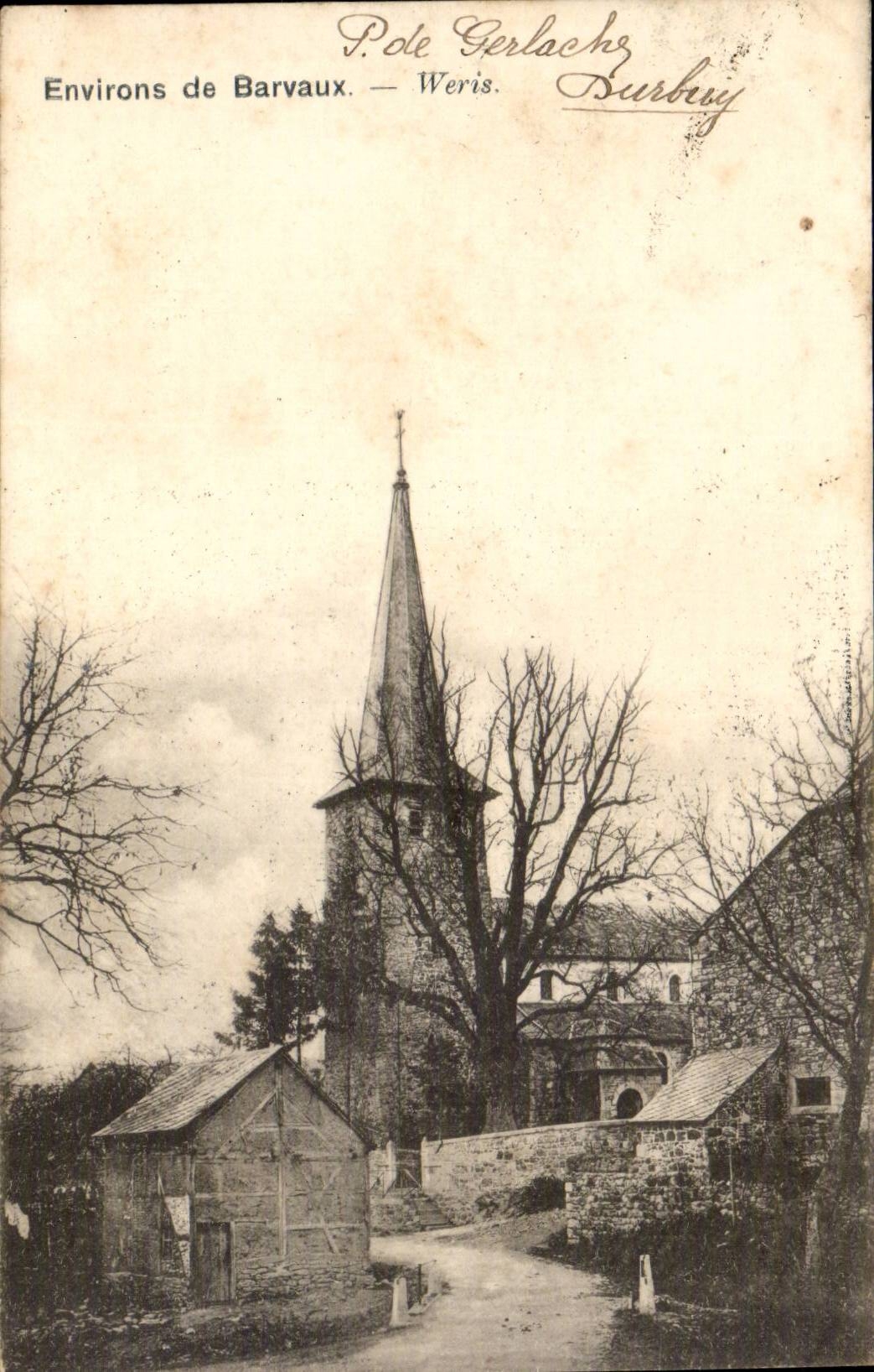 Belgique - Belgien - Belgium - Environs de Barvaux - Weris -CPA 